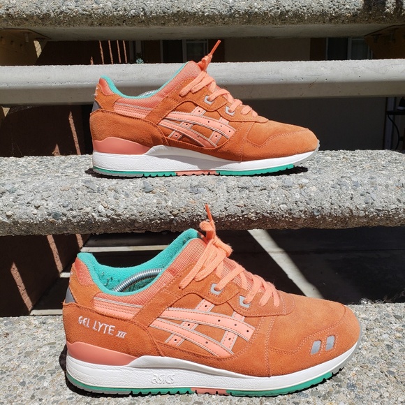 asics gel lyte iii fresh salmon